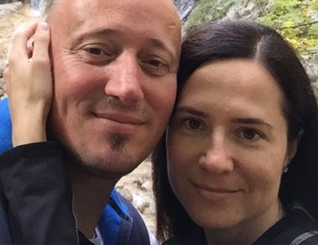 Gottfried und Nadiia Nadiia und Gottfried sind glücklich